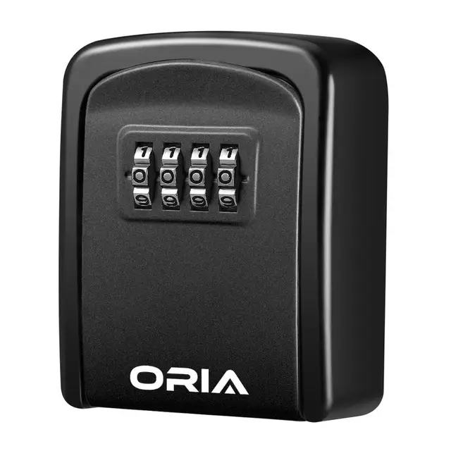 ORIA Password Key Box Decoration Key Code Box Key Storage Lock Box Wall Mounted Password Box Outdoor Key Safe Lock Box 1