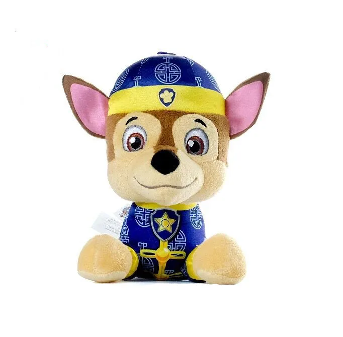 Новинка, хит, настоящая фигурка Щенячий патруль, patrulla canina, игрушки для детей, плюшевые игрушки, кукла, подарок, детская игрушка - Цвет: chase