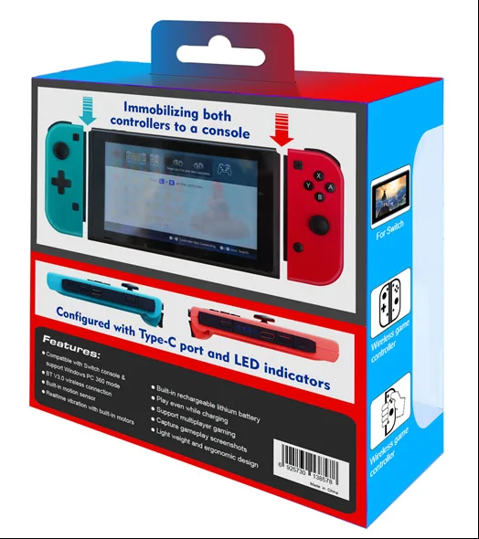 3,7 в/300 мАч Bluetooth беспроводной игровой контроллер геймпад рукоятка джойстик Joy-Con(L/R) для Nintendo коммутатор NS игровая консоль