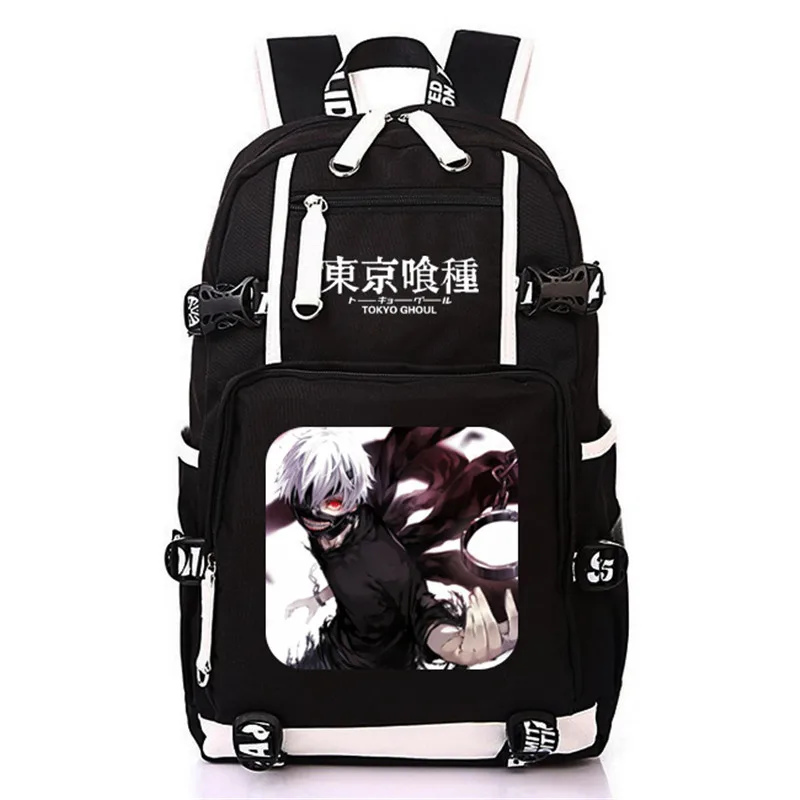 Высокое качество одежда с надписью «Tokyo Ghoul Рюкзаки нейлон школьные сумки, рюкзаки для девочек-подростков рюкзак Для женщин Для мужчин Bagpack Мода - Цвет: Style-Q