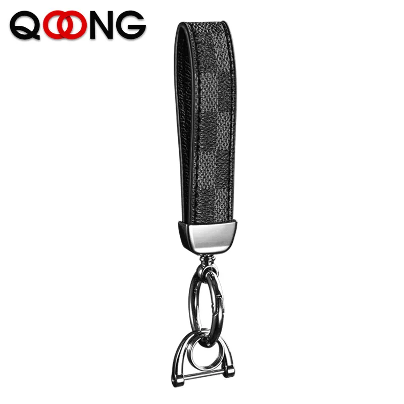 

Luxury Gift Key Chains Rings Holder Fashion Rope Men PU Leather Car Keychain Durable Vintage High Quality Keyring Auto S69