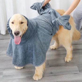 

Microfiber Pet Bath Towel Quick Drying Grooming Cloth Pet Large Bath Towels Dog Bathing Cloth For Dogs Cats