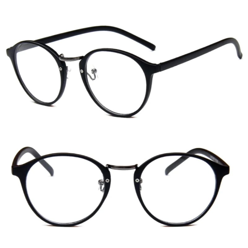 Круглые очки, оправа для женщин, очки для близорукости, очки для мужчин, очки для глаз, оправа, Модные прозрачные оправы для умников