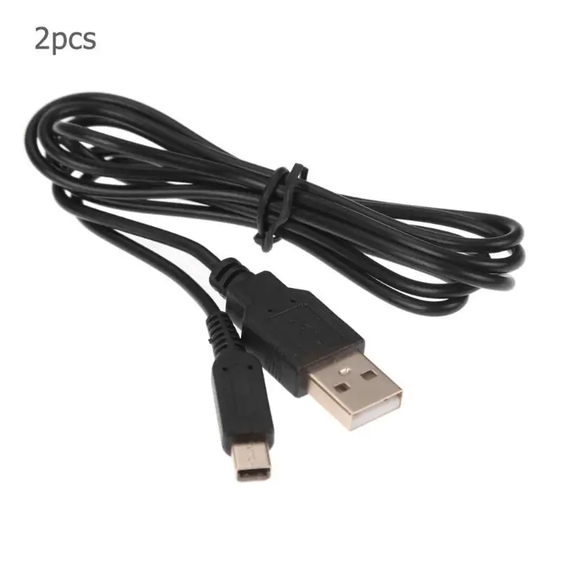 1,2 м 2 шт usb кабель для зарядки и передачи данных для nintendo 3DS DSi NDSI Sync Charing Cable