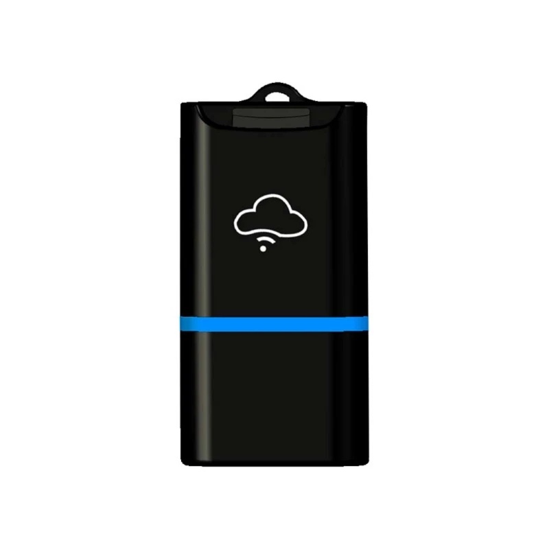 USB беспроводной Wi-Fi флэш-накопитель драйвер TF Micro SD кард-ридер для iOS Windows Android - Цвет: Синий
