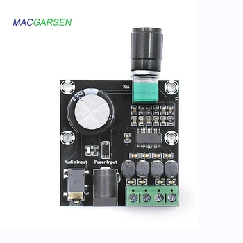 

Car Audio Digital HD Power Amplifier Board 8-24V Dual Channel Stereo Audio Amplifier Module 30w5.5 Audio Input HD Audio Quality