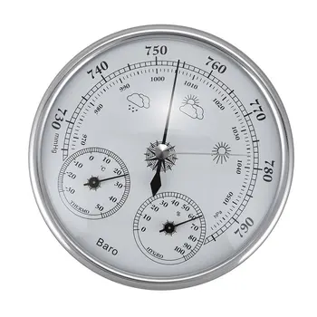 

Three-In-One Weather Station Thermometer Hygrometer Barometer Can Measure Ambient Temperature And Relative Humidity