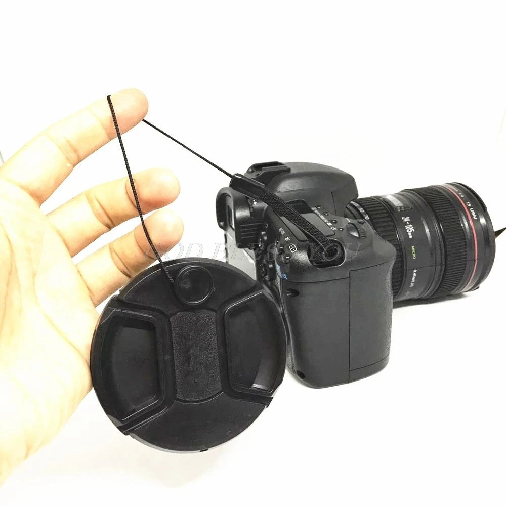 Крышка объектива Крышка держатель Веревка для Canon EOS 700D Rebel T5i крышка объектива камеры