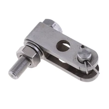 Серебряный подвесной рулевого управления Набор скоб с коротким болтом A75 МОРСКОЙ лодочный мотор