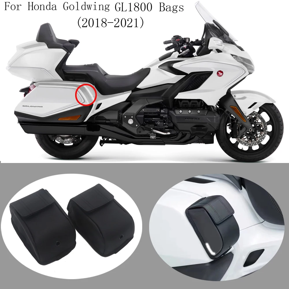 

Gold Wing GL 1800 Trunk Luggage Cases Motorcycle Storage Bags For Honda Goldwing GL1800 GL1500 Protector Tank Pad 2018 2019 2021