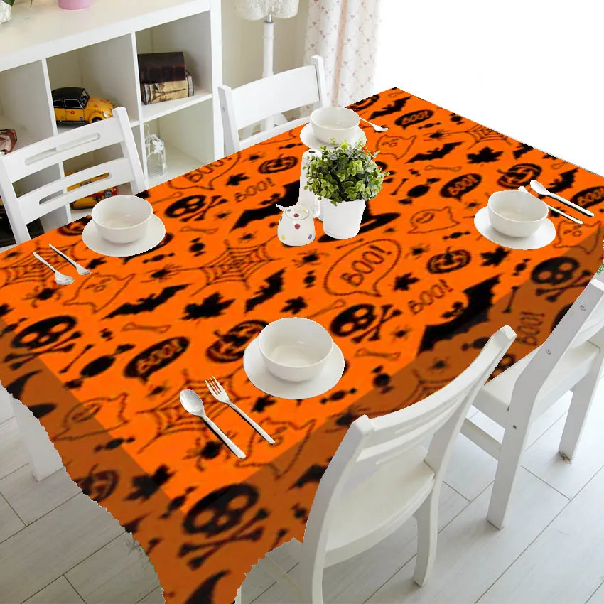 Tablecover for Kitchen Dinner Parties Tabletop Decor 60x120 Table Cloths for Rectangle Tables DOMIKING Vintage Halloween Tablecloth Perfect for Halloween Tablecover for Kitchen Dinner Parties Tabletop Decor 60x120 Table Cloths for Rectangle Tables DOMIKING Vintage Halloween Tablecloth Perfect for Halloween