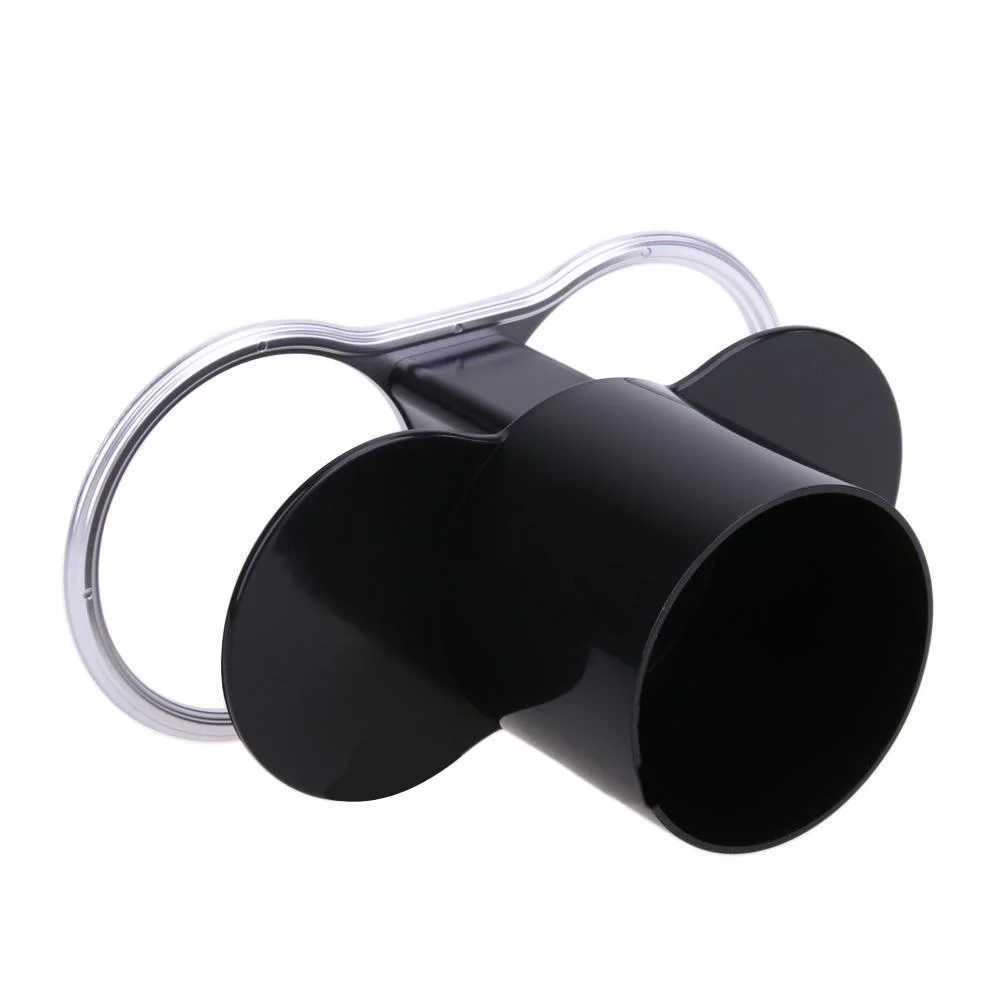 1 шт. Автомобильный интерьер, два отверстия, подстаканники, черный цвет, 165x81x102 мм, высокое качество, Автомобильный Центр, 68 мм, подстаканник, аксессуары