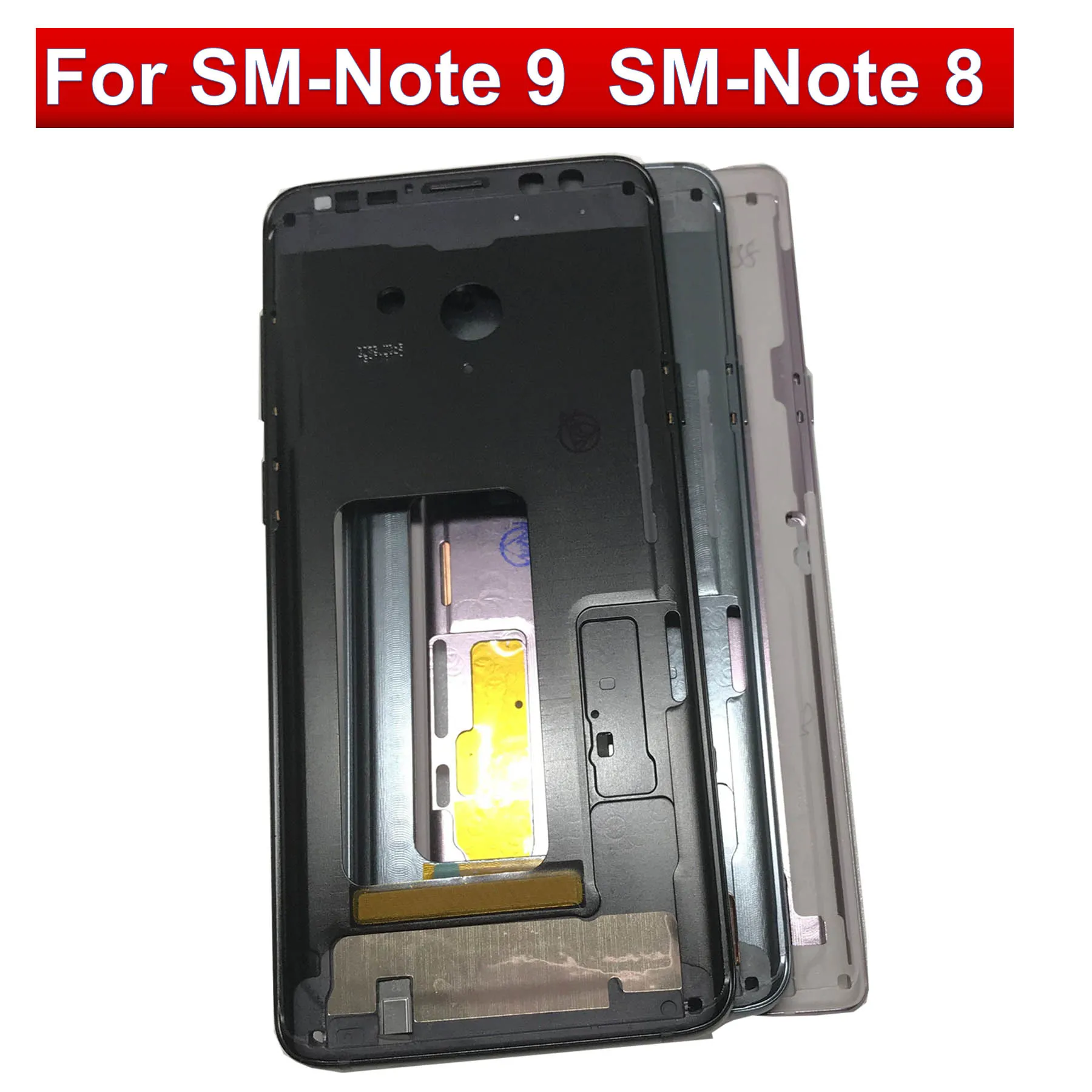 

Housing Middle Frame Bezel Plate Cover For Samsung Galaxy Note 8 N950 N950F N950U N950FD Note 9 N960 N960U N960F N960FD