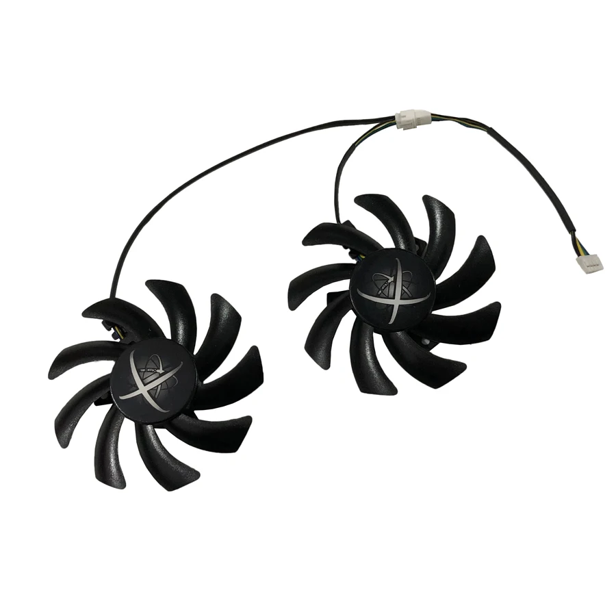 Охлаждение видеокарты 2 шт./компл. CF9010H12S RX480 RX470 VGA GPU охлаждающий графический