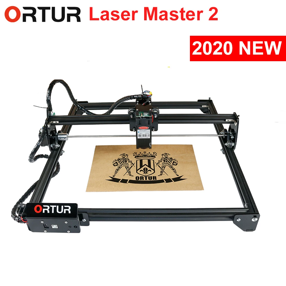 

LaserGRBL Control 40*43cm Mini CNC Laser Engraving Machine 32-bit Motherboard Desktop Wood Router/Cutter/Printer + Laser Goggles