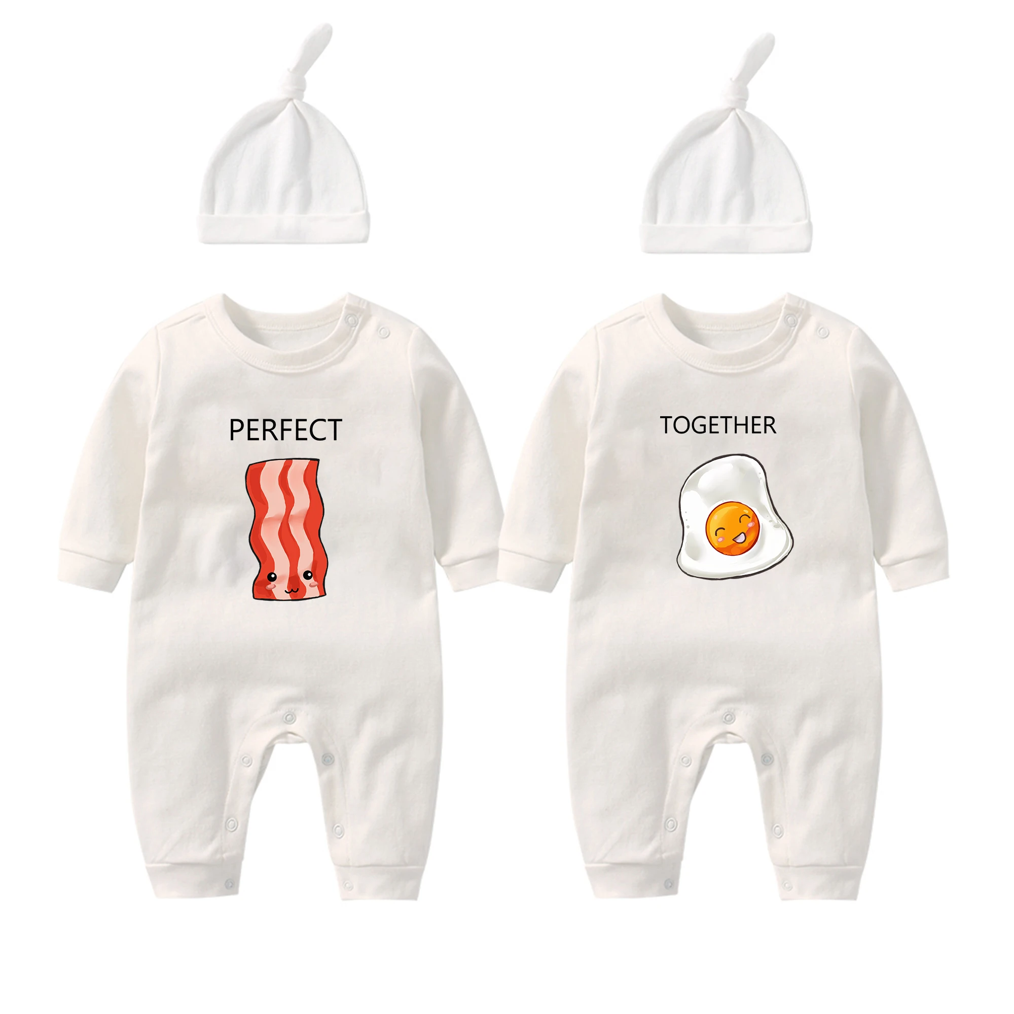 Twin Newborn Baby Boy Girl Daddy/'s Mini Mama/'s Mini Funny Text Romper Jumpsuit