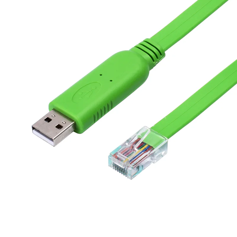 USB 2,0 к RJ45 CAT5 консольный адаптер последовательный порт кабель конфигурации для маршрутизатора коммутатор 6 футов/1,8 метров FTDI чипсет