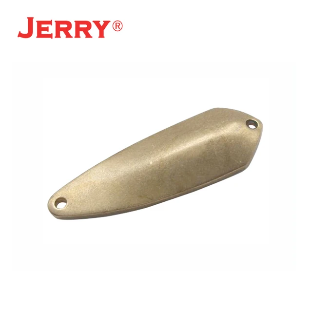 Jerry JD Area Trout Brass Micro Single Hook Metal Spoon Lure 3.5g 5g  Artificial Glitter