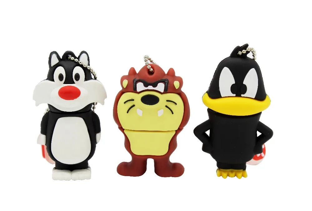Надпись ME мультфильм 64 Гб Милая ворона редис кролик утка лев кошка USB флэш-накопитель 4 ГБ 8 ГБ 16 ГБ 32 ГБ Флешка USB 2,0 Usb