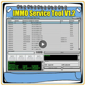 

2019 Edc 17 IMMO SERVICE TOOL V1.2 PIN Code and Immo off Works without Registration
