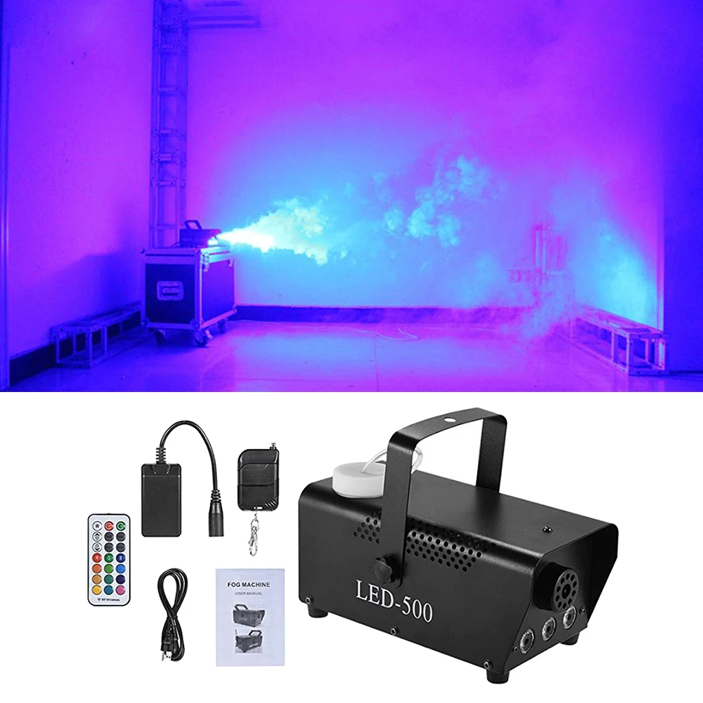 500w Fog Machine Stage LED Smoke Machine for Holidays Thick Fog Effect