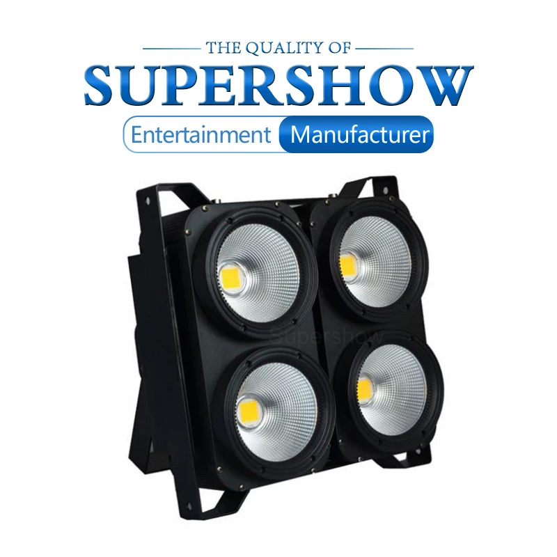 4X100 Вт Холодный теплый белый 2в1 COB power 4 Eyes светодиодный светильник для профессиональной сцены светильник вечерние концерты ночной клуб