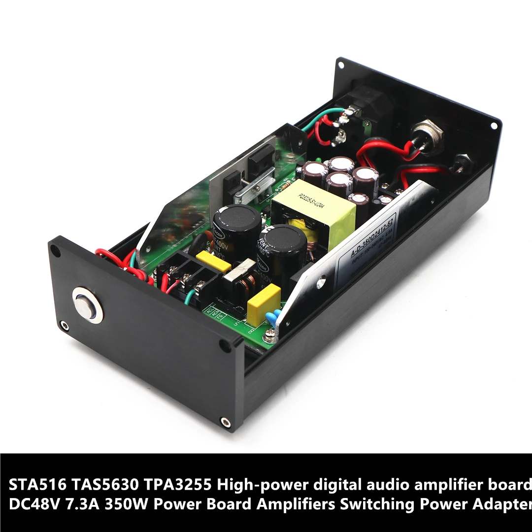 DC48v 7.3a 350w плата питания усилители импульсный адаптер питания Sta516 Tas5630 Tpa3255 высокомощный цифровой аудио усилитель доска