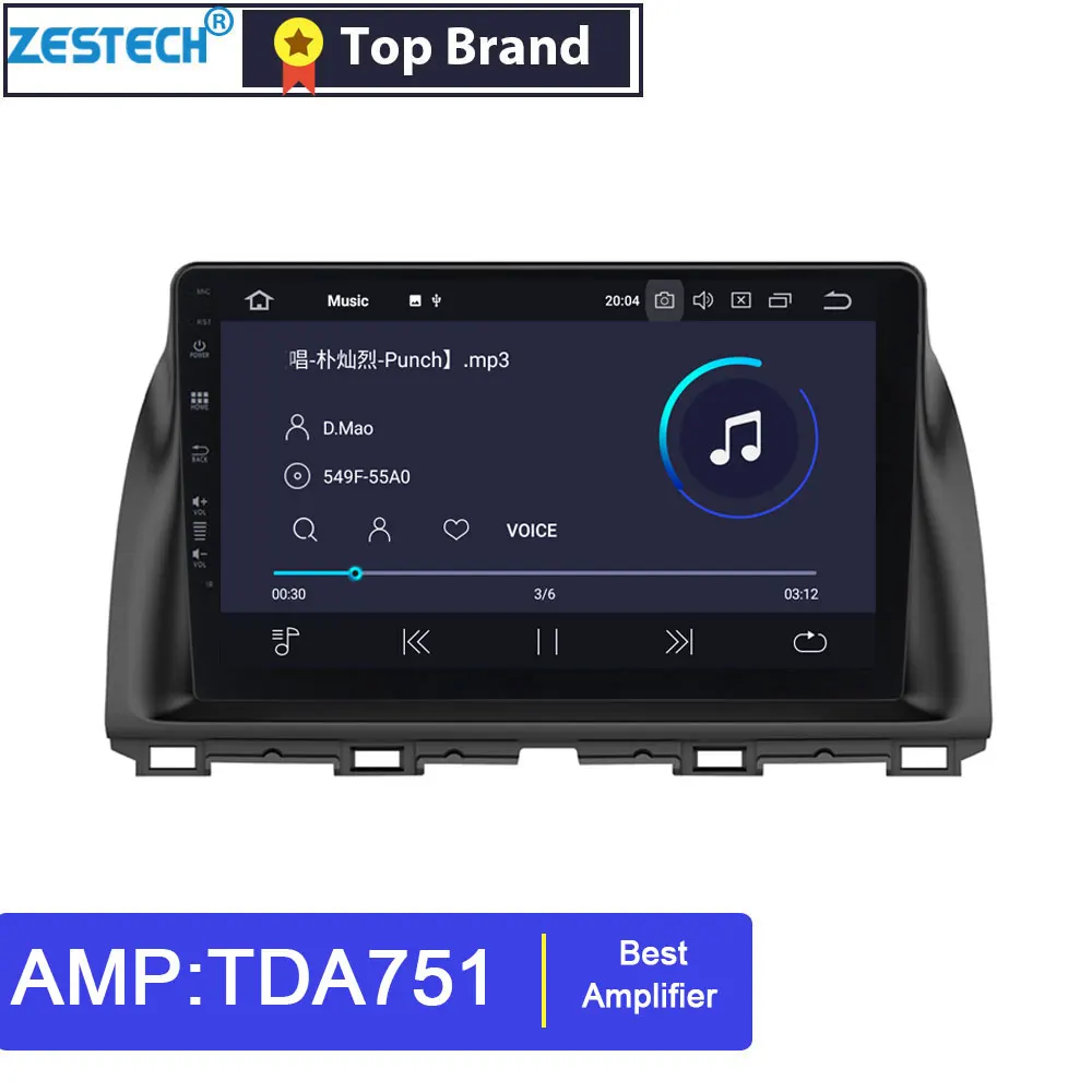 Android 9,0 2.5D ips 10," gps Радио автомобильный dvd-плеер для Mazda CX-5 2012- автомобильный головное устройство Автомобильный gps DVD мультимедиа 4+ 64GB SP SWC