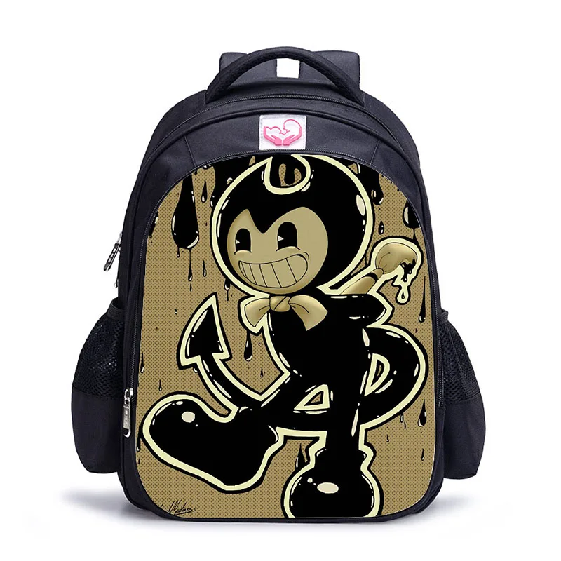 Рюкзак Bendy and The Ink Machine, школьная сумка, дорожная сумка для мальчиков и девочек, милые школьные сумки, школьный рюкзак для девочек