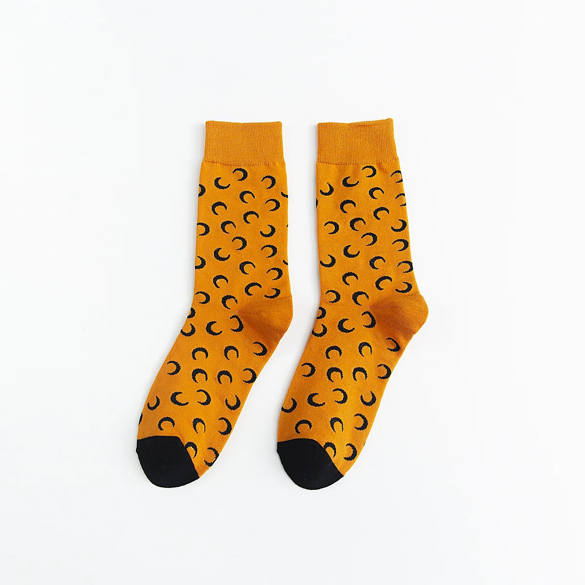 Maeman In Socks индивидуальные цветные Носки с рисунком полумесяца, хлопковые носки