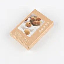 28 листов/Набор 52*80 мм Новинка розовый персик Lomo карта мини открытка поздравительная открытка День рождения письмо подарочная карта