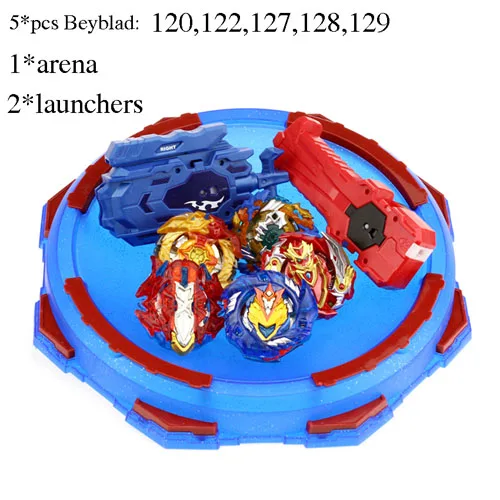 Toupie Beyblade Arena Металл Fusion Avec Lanceur Bayblade Beyblade Burst с пусковым устройством дети Bey Blade лезвия игрушки для детей - Color: Combination B3
