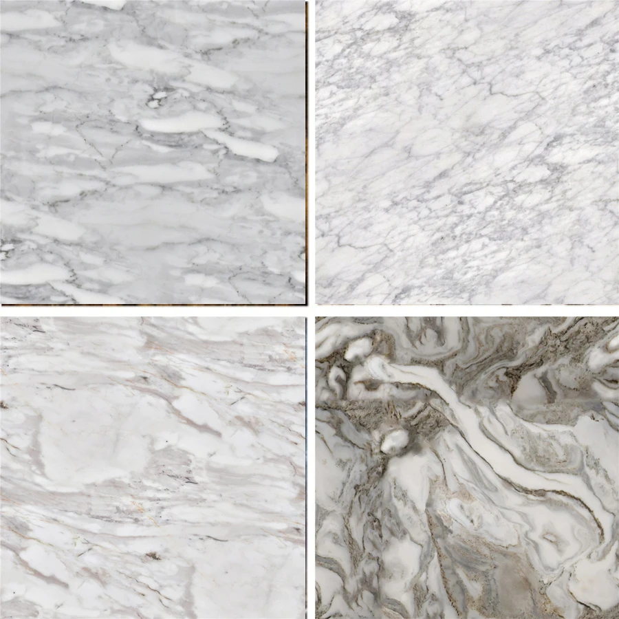 Nitree Виниловый фон для детских фотографий студии Подставки серый трещин Мрамор