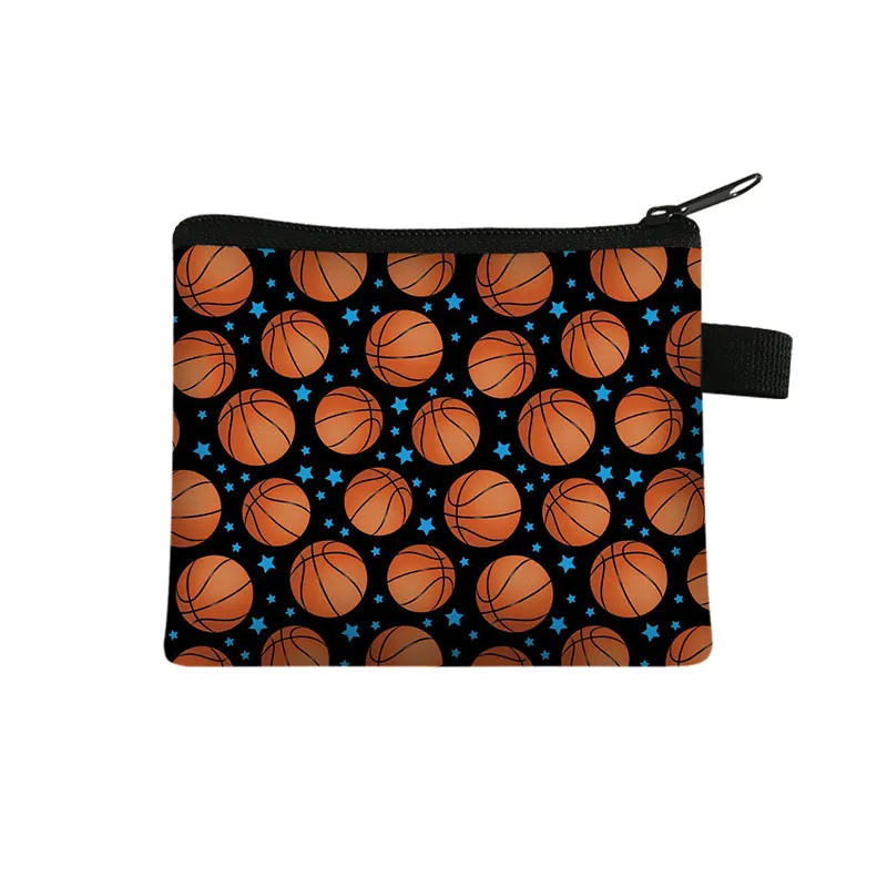 Porte-monnaie Silicone Forme Basketball – Mini Pochette Zippée Pour Pièces, écouteurs, Clés – Accessoire Sportif Fun - 6