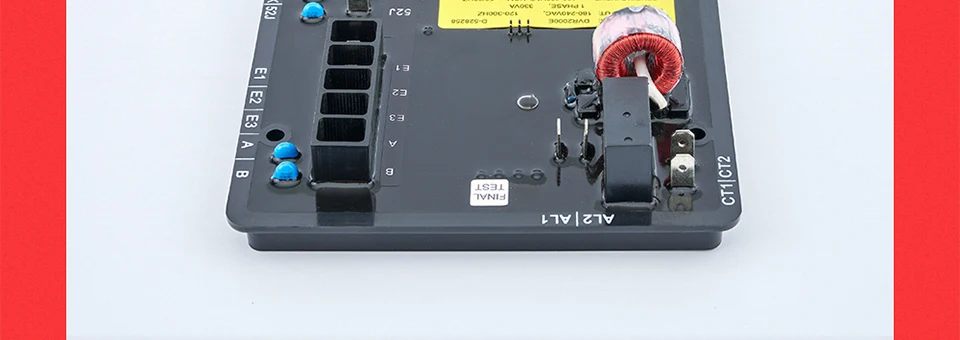 DVR 2000E AVR Генератор автоматический регулятор напряжения DVR2000E 100kva 60kw трехфазный генератор запчасти