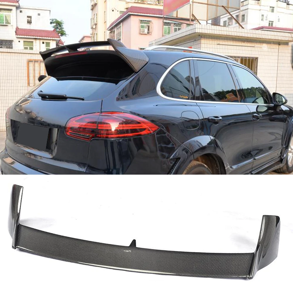 Спойлер на заднее стекло для Porsche Cayenne 958 Turbo S Sport 4 Door 2015 2017|rear window spoiler|window spoilerspoiler lip