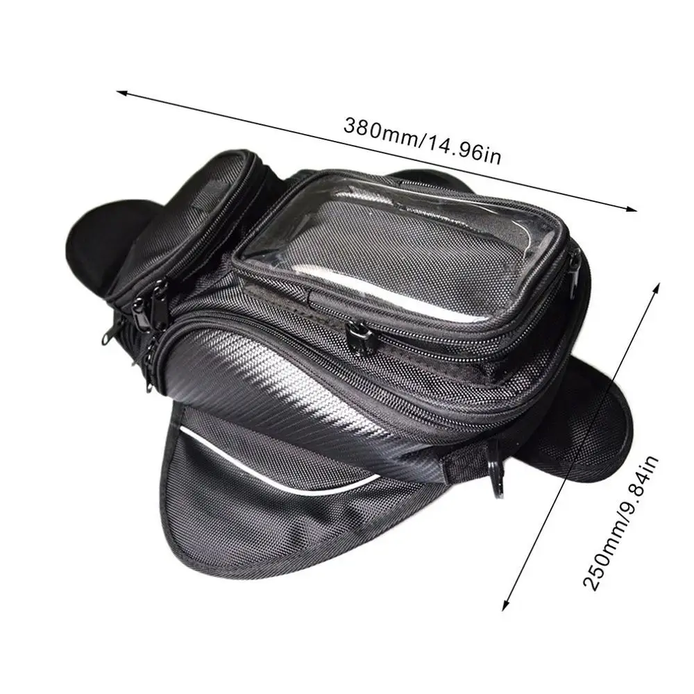 Мотоциклетный топливный бак сумка для мотоцикла мотоциклетная сумка ездовая сумка магнитные сумки большой экран без стандарта