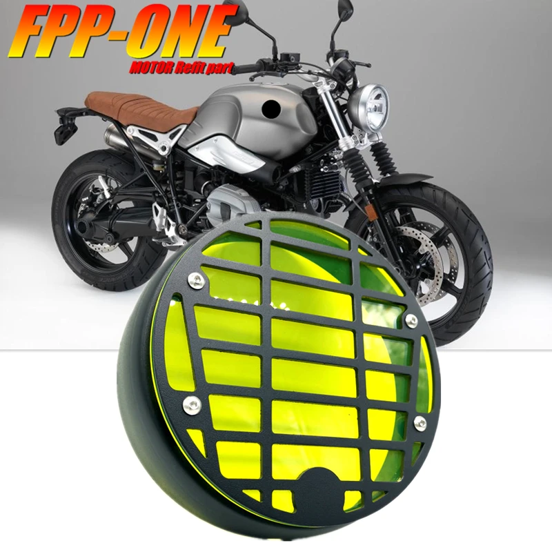 

FOR BMW R NINE T R NINET Scrambler Pure 2014-2019 Motorcycle Accessories Headlight Guard Protection Cover