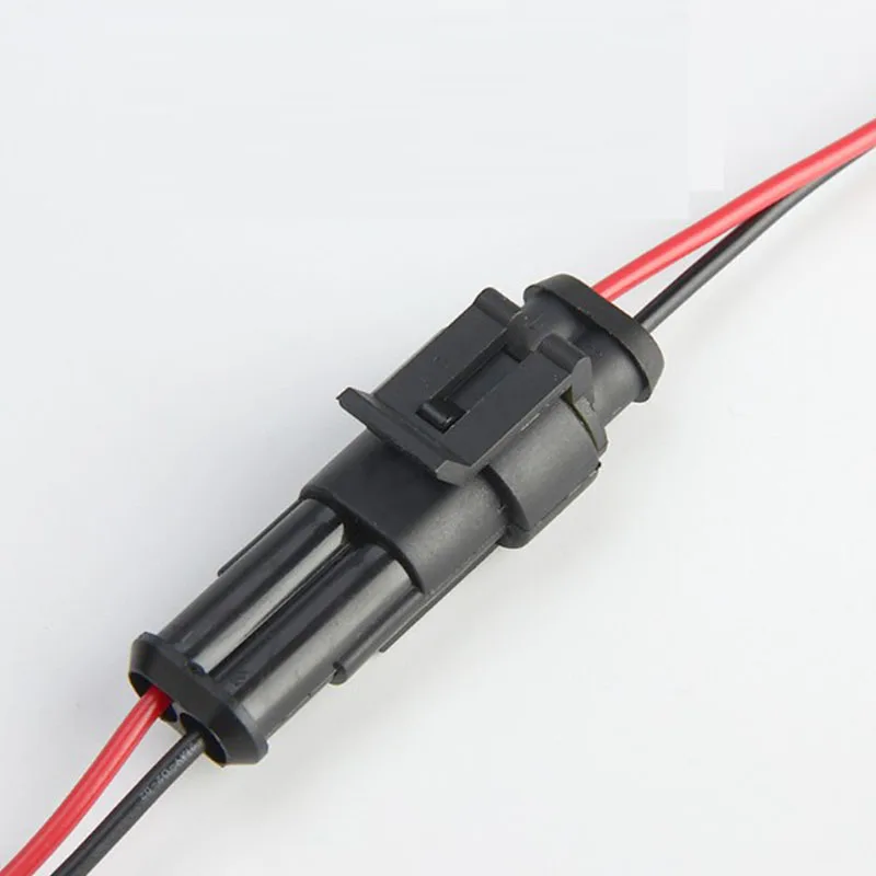 10PCS 2 Pin Way Car Sealed Waterproof Electrical Wire Connector Plug wire connectors,electrical connectors plug