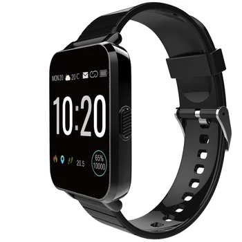 

SHIRAJO New one Smart Watch Band Temperature Measure ECG Heart Rate Blood Pressure Monitor Weather Forecast Remind men women