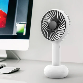 

Mini Summer Cooler Portable Fan Handheld USB Rechargeable Folding USB Fan Travel Outdoor Home Office Quiet Collapsible Desk Fans