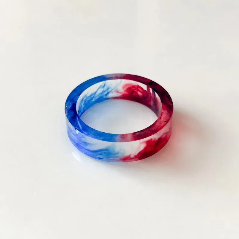 Finger Ring Silver Ring Wedding Rings Stainless Steel Ring Ring Set Couples Rings Adjustable Rings Wedding Ring Gold Color Ring Opening Ring Simple Ink Original Ice and Flame Halo Dye Crystal Resin Punk Exclusive Couple Matching Rings Trend Jewelry For Men Women