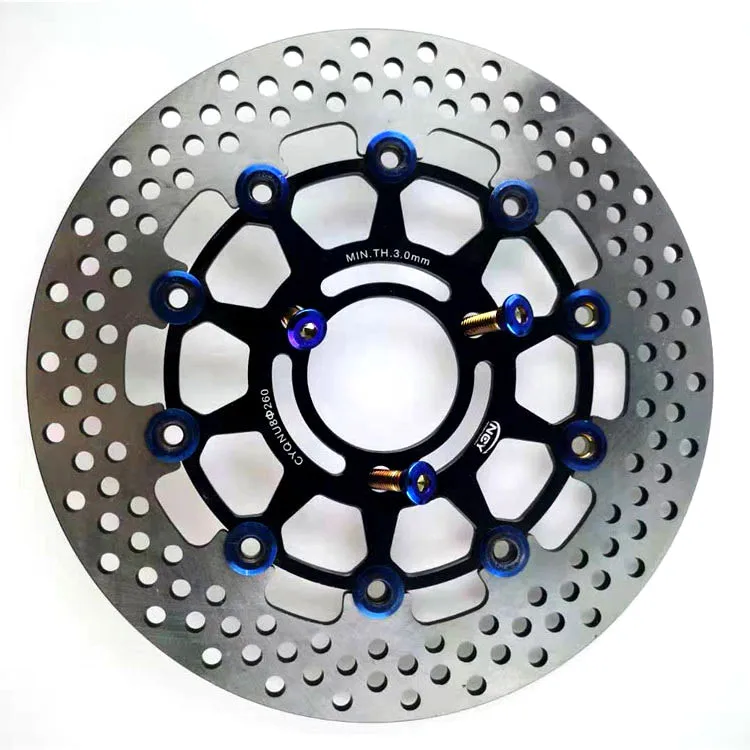 Universal RPM NCY CNC motorcycle brake disc 260mm adapter bracket for Yamaha Honda KTM Kawasaki Suzuki BWS dio JOG Cygn Aerox