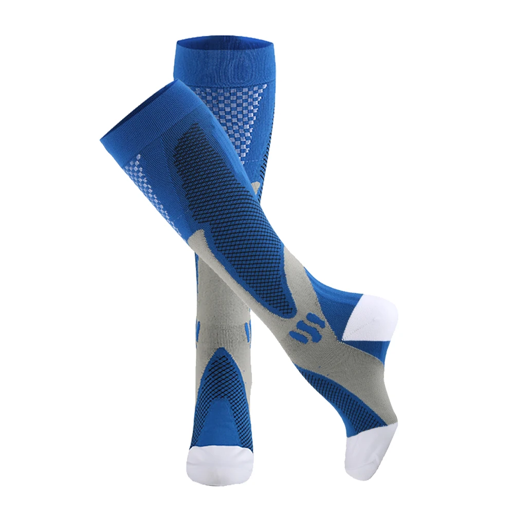 Мужские и женские Компрессионные носки 2 шт. подходят для занятий спортом защиты