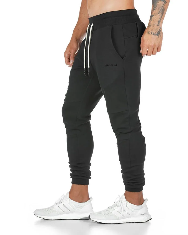 Joggers спортивные штаны мужские осенние тренажерные залы тренировочные штаны новая спортивная одежда, бодибилдинг Мужские штаны Тренировочные трико pantalon homme