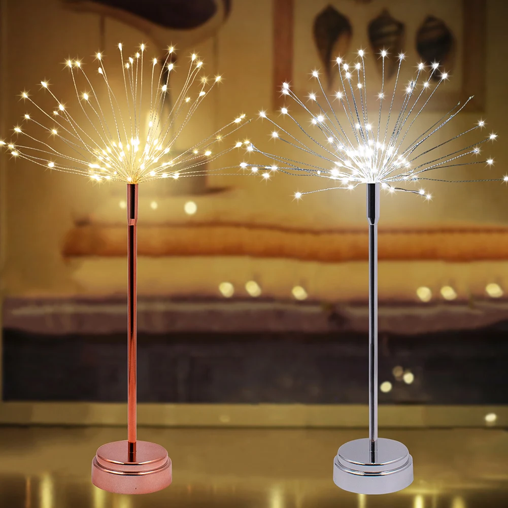 

Party Table Led Night Light Desktop Decorative Lamp Elegant Lighting Art Home Starry Sky Atmosphere Holiday Fireworks