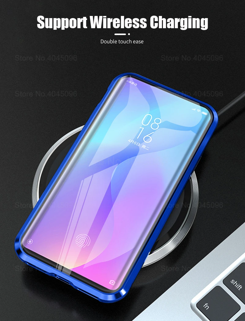 Металлический магнитный чехол для телефона для xiaomi mi 9 t двухсторонняя, для стекла чехлы на xaomi xiomi 9 t mi 9 t 9tpro t9 t9pro 360 принципиально чехол Fundas