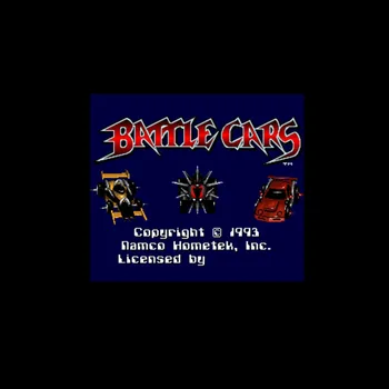 

Battle Cars USA Version 16 bit Big Gray Game Card For NTSC Game Player