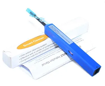 

One-Click Fiber Optic Cleaner Pen LC 1.25mm Adapters Connector and Ferrules with 800 Times Cleans