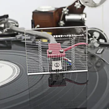 

Headshell Balance Acrylic Azimuth Ruler VTA Lp Measuring Vinyl Record Player Accessories Parts Turntable Phono Tonearm